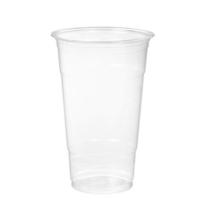 China 24oz 98mm suitable plastic iced coffee cups wholesales 24oz D98 for sale