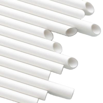 China Disposable Custom Paper Color 8mm Drink Straws for sale