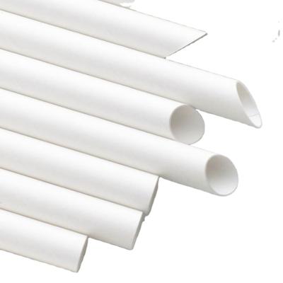 China White Paper Disposable Straw Biodegradable Bubble Tea Paper Eco Friendly 12mm Disposable Straw for sale