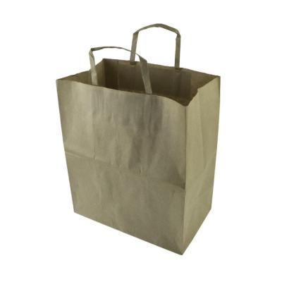 China - Custom Recyclable Brown Paper Bag with Two Handle for sale