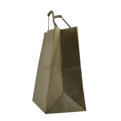 China Recyclable Taiwan Kraft Recycled Clothes Packaging Customize Christmas Gift Paper Bag for sale