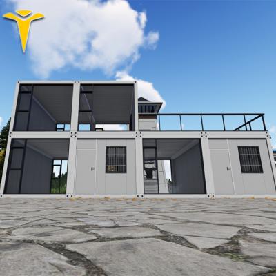 China Other Hot Sale Caravan Container Build Homes Cheap Villa And Office With Reasonable Price for sale