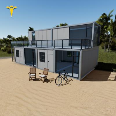 China Asian Flat Pack Container Home Living As Part Of South Africa for sale