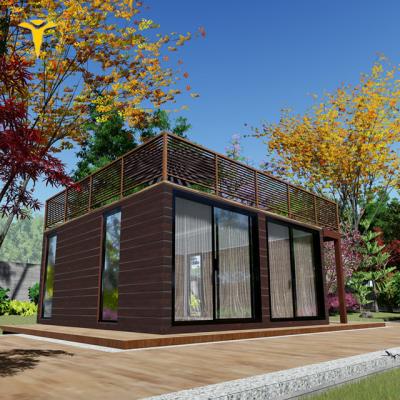 China Other container living rooms 20ft flat pack mobile modular hom 20ft luxury prefab house for for sale