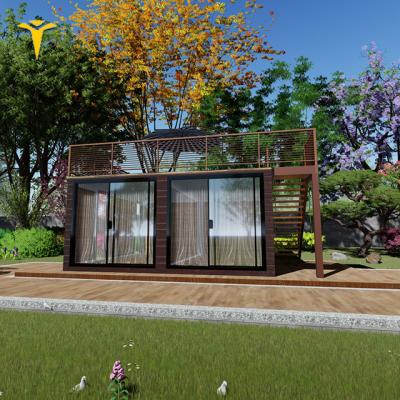 China Other ready made living container for 20ft luxury mobi backyard pla modular lettuce house for sale