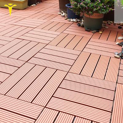 China Modern Wood Composite Decking Flooring Contemporary Wood Design Texture Tile for sale