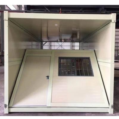 China Asian Prefab Modular Container House Office Outdoor Foldable Container House for sale