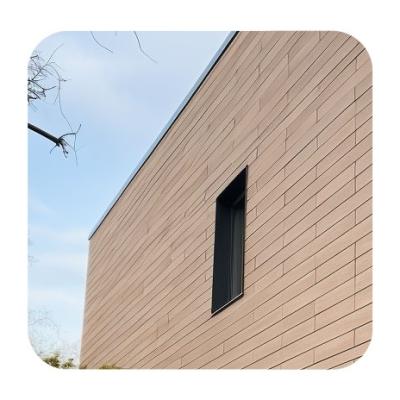 China Modern Building Outside Lightweight Perforated Facade GRC Wall Panel For Wooden Structure House for sale