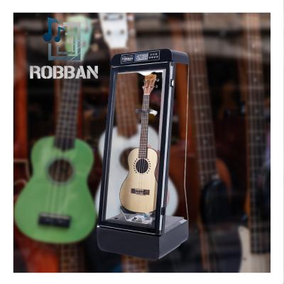 China Storage Box Acrylic Ukulele Key Humidifier Ukulele Clip Pick Rack Instrument Case Humidity Adjustment Ukulele Main Cabinet for sale