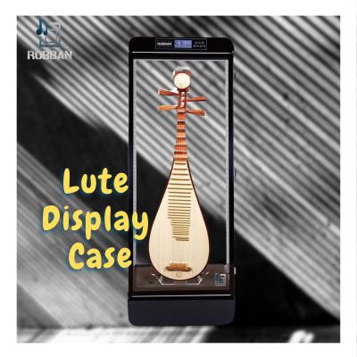 China Alloy Showcase Led Instrument Lute Humidifier Key Storage Box Case Humidity Adjustment Cabinet Dry Cabinet For Lute for sale