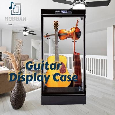 China Ultimate Alloy Showcase Pedestal Rack Storage Solution Guitar Collection Display Cases for sale