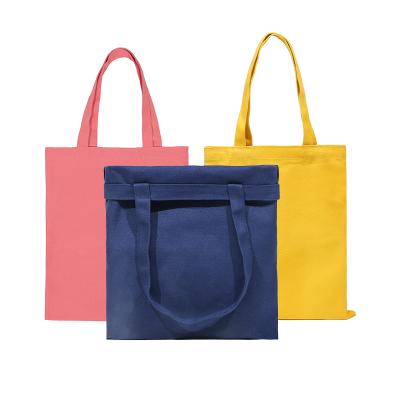 China Hot Sale Fashion Natural Cotton Design Heavy Duty Canvas Tote Handled Women Bag Canvas Bag Tote for sale