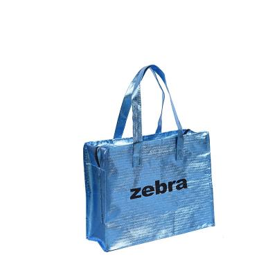 China Good Quality Custom PP Woven Bag Eco-friendly Logo Printed Coloful Beauty Tote Shopping Laminated Bag for sale