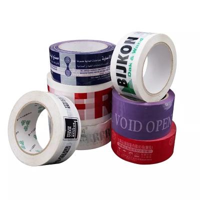 China Various Specifications Hot Selling Waterproof High Quality And Cheap Custom Printed Bopp Packing Tape Logo for sale