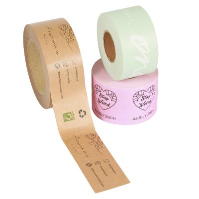 China ANTISTATIC Reusable Good Tape Self Adhesive Paper For Sealing Bag Paper Tape Bread Wrapping Paper for sale