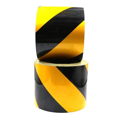 China PVC Waterproof Vinyl Tape Easy Removal Adhesive For Outdoor Floor Marking Hazard Bopp Warning Masking Tape for sale