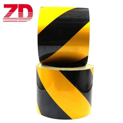 China Vinyl Waterproof Tape Warning Device Easy Removal Adhesive For Floor Bopp Warning Spotting Outdoor Masking Waterproof Tape for sale