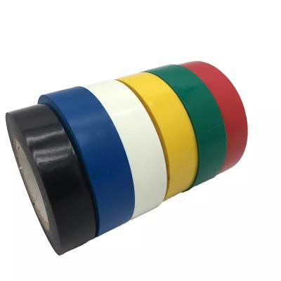 China Factory Wholesale Heat Resistant Colorful PVC Electrical Strong Adhesive Insulation Flame Retardant Tape for sale