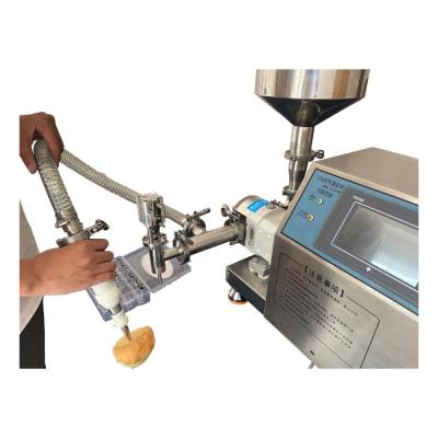 China semi cake machine puff jam butter cream egg filling core machine Cake mounting machine Puff skin making puff core make equipment for sale