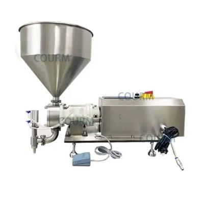 China Semi automatic customizable honey cream ointment lotion semi-automatic food cosmetics liquid ointment filling machine for sale