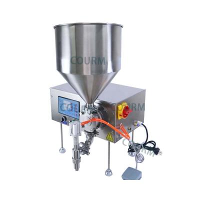 China COURM Small Semi Automatic Aerosol Liquid Filling Machine Small Plastic Bottle Making Machine Plastic Jar Manufacturing Machine for sale