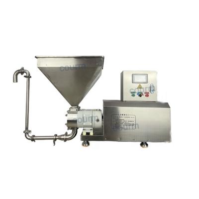 China Semi automatic chili sauce hot pot bottom material Fresh meat wet grain chili oil Red oil grinding sesame paste filling machine for sale