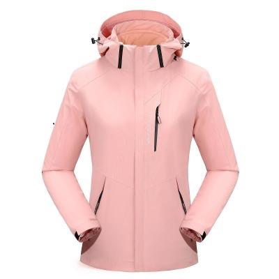 China Good Quality Shell Fabric Cotton Wind Breaker Full Zipper Soft Winter Waterproof Men's Jacket for sale