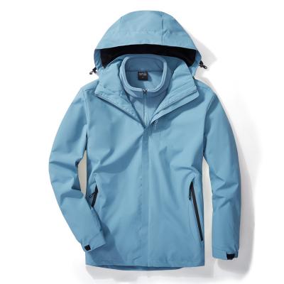 China Factory Wholesale Windproof Polyester Material Solid Pattern Anorak Jacket For Men for sale