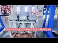 Professional Aluminum Compressed Air Filter Precision Grade 99.999% Particle Filtration Efficiency