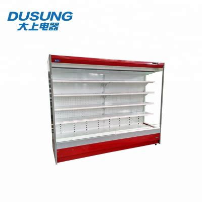 China Double-temperature best selling commercial chilled countertop display refrigerator for sale