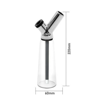 China Mini Hookah Small Portable Glass Aluminum Portable Hookah Shisha Glass/Set for sale