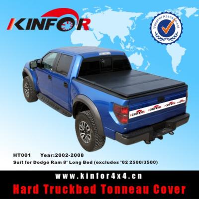 China Order with the cover in the open closed position truck fold bed cover or for the Silverado tonneau cover for sale