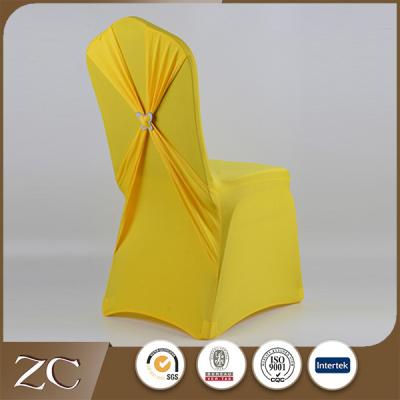 China Spandex chair back fly double with buterfly the buckle party spandex hotel chair wholesale hot sale cover for sale