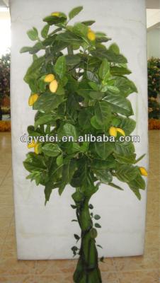 China Eco-friendly New Design Artificial Orange Fruit Trees for sale