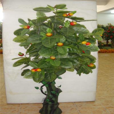 China Wholesale Home Factory Wholesale Indoor Artificial Fake Dongguan Plastic Evergreen Fruit Trees Plastic Evergreen Apple Trees For Sale DVY19 for sale