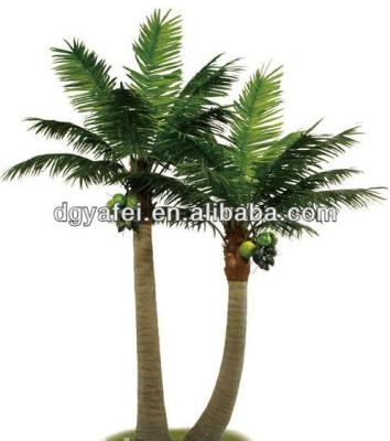 China High quality PE YF coconut tree, artificial coconut tree, fake coconut tree with fruit for sale