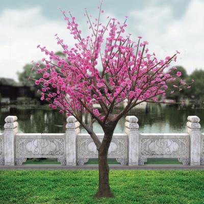 China Eco-friendly LED Plastic Lighted Peach Blossom Tree for sale