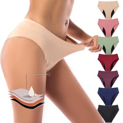 China Max10 Dropshopping Breathable Full Protection 4 Layers Absorb Menstrual Panties No Need Physiological Sanitary Pads Panties for sale