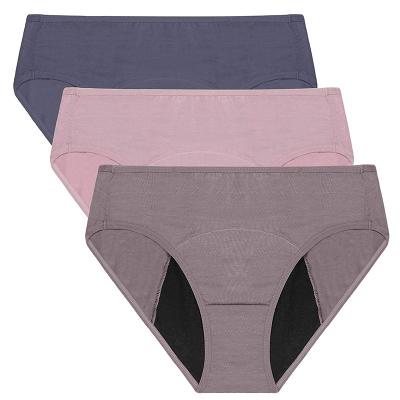 China High-Cut Breathable Bikinis Period Panties Leak Proof Menstrual Underwear For Women Teen Girls for sale