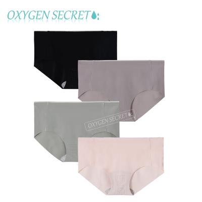 China Antibacterial Seamless Silk Inner Design Antibacterial Seamless Silk Inner Briefs Ropa Briefs Ice Woman Classic Underwear for sale