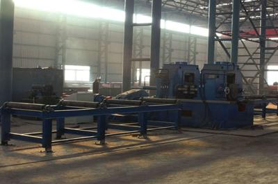 China Multi-Function Hydraulic Straightening Machine , H Beam Production Line for sale