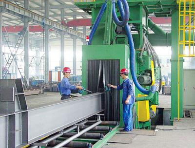 China High Speed Shot Blasting Machine , Steel Shot Blast Equipment for sale