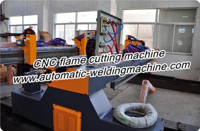 China Digital Control H Beam Production Line , CNC Plasma Flame Cutting Machine for sale