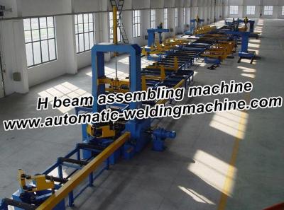 China Hydraulic H Beam Production Line , Beam Flange Straightening Machine for sale