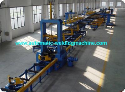 China H Beam Automatic Assembling Machine , Spot And Tack Welding for sale