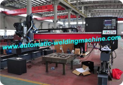 China Automatic H Beam CNC Drilling Machine , Sawing Cutting Machine for sale