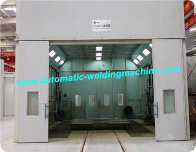 China Vehicle Or Dump Truck Automatic Spray Painting Room With Exhaust System for sale