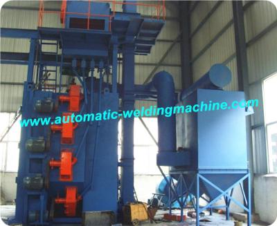 China Loop Chain Shot Blasting and Clearning Machine For Automobiles Tractors Motors for sale