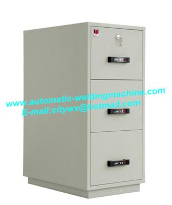 China Security Durable Fire Resistant File Cabinet , Magnetic Proof Data Cabinet for sale