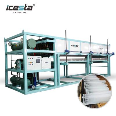 China Seafood Icesta 10T containerized industrial ice block maker machine for sale